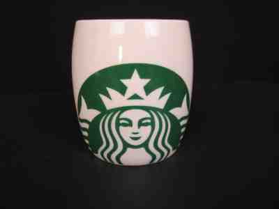 STARBUCKS ROUND BARREL 2010 LARGE 14 OZ MERMAID LOGO COFFEE MUG  - Sold on eBay Nov, 19th 2018 for $6.00
