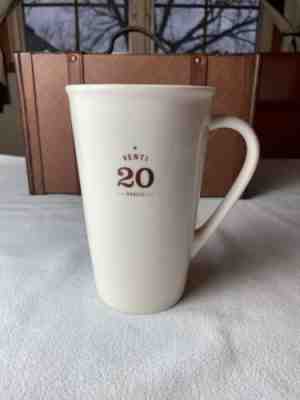 Starbucks Venti 20 Oz Coffee Cup Ceramic Mug, Brown Imprint. 2010 - Sold on eBay Nov, 18th 2018 for $13.95
