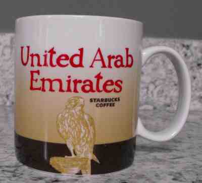 STARBUCKS COFFEE 2010 UNITED ARAB EMIRATES COLLECTOR SERIES 16OZ COFFEE MUG - Sold on eBay Nov, 18th 2018 for $9.99