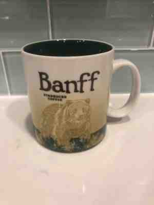 Starbucks Banff City Global Icon Mug 16oz 2011 Collector Series