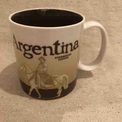 Starbucks Argentina Coffee Mug Cup Global Collector Series 16 Oz 2011 - Sold on eBay Nov, 22nd 2018 for $29.99
