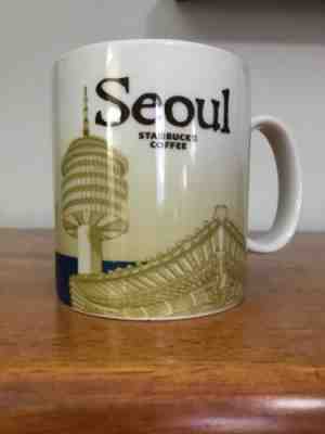 2011 Starbucks Coffee Seoul Coffee Mug Cup 16oz Collectors Series - Sold on eBay Nov, 21st 2018 for $29.99
