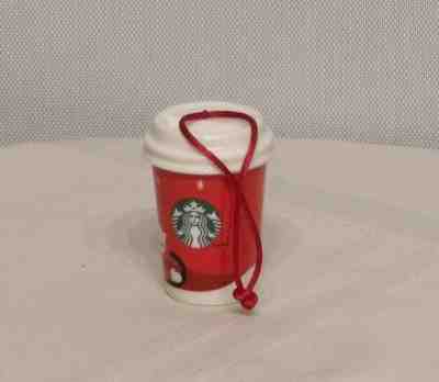 STARBUCKS, TO GO MUG, CHRISTMAS ORNAMENT, DECORATION 2011 CUP - Sold on eBay Nov, 20th 2018 for $9.99