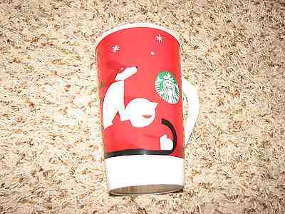 EUC 2011 Starbucks New Bone China Christmas Coffee Mug - Sold on eBay Nov, 19th 2018 for $22.00