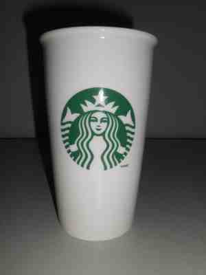 Large Starbucks Coffee Latte Cup Mug Tumble Ceramic 12 Ounce 2011  - Sold on eBay Nov, 18th 2018 for $6.99