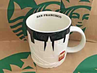 Starbucks Coffee Cup SAN FRANCISCO Relief series mug 2012 NWT - Sold on eBay Nov, 22nd 2018 for $19.95
