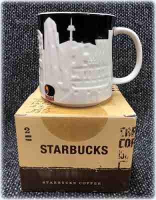This Starbucks 16oz 2012 Seoul South Korea Relief Mug w/ Box - Sold on eBay Nov, 19th 2018 for $23.00