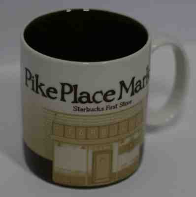 2012 Starbucks Pike Place Market 16 Oz Coffee Tea Collector Series Cup Mug EUC - Sold on eBay Nov, 19th 2018 for $24.99