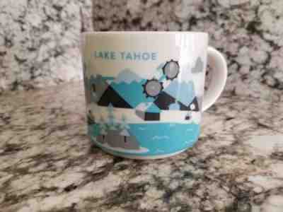 Starbucks YOU ARE HERE Collection Lake Tahoe 2013 14 OZ Coffee Mug  - Sold on eBay Nov, 23rd 2018 for $10.50