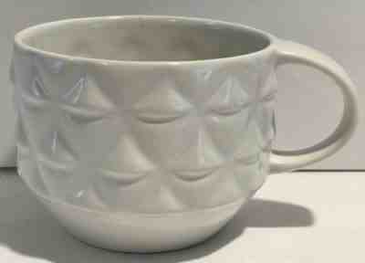 Starbucks Coffee Mug White Diamond Pattern New Bone China Tea Cup 2013 - Sold on eBay Nov, 21st 2018 for $5.99