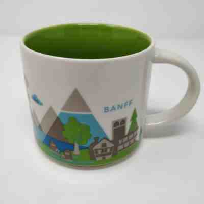 Starbucks Banff Alberta You Are Here Series 2013 Ceramic Collector Mug 14 Fl Oz. - Sold on eBay Nov, 21st 2018 for $45.00