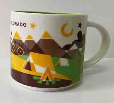 Starbucks Mug Coffee Cup 2013 Colorado City Collector Series Mugs - Sold on eBay Nov, 20th 2018 for $15.50