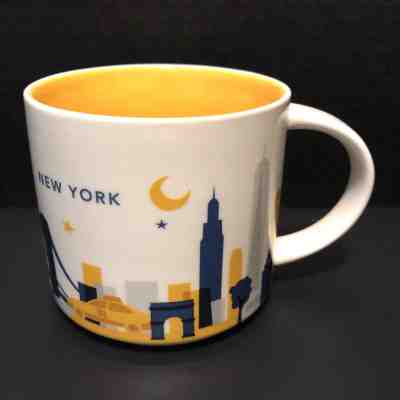 Starbucks New York Coffee Mug You Are Here Collection 2013 - Sold on eBay Nov, 18th 2018 for $10.13