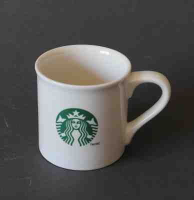 Starbucks 2013 White Coffee Mug  with Green Mermaid Logo Coffee Cup 14 Fl. Oz. - Sold on eBay Nov, 18th 2018 for $19.99