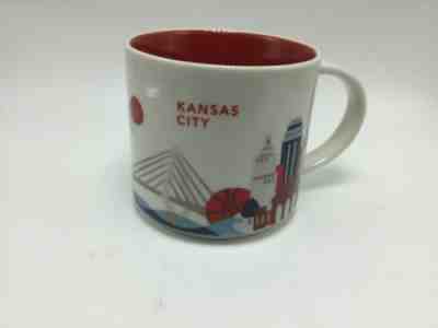 Kansas City 2014 Starbucks Mug 14 oz. You Are Here Collection - Ships Fast!  - Sold on eBay Nov, 23rd 2018 for $9.99
