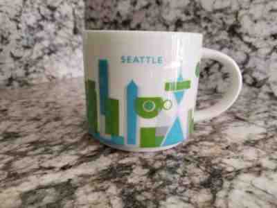 Starbucks YOU ARE HERE Collection Seattle 2014 14 OZ Mug  - Sold on eBay Nov, 23rd 2018 for $8.50
