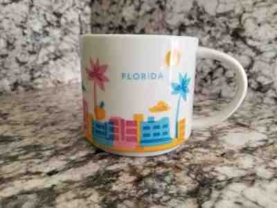 Starbucks YOU ARE HERE Collection Florida 2014 14 OZ Mug - Sold on eBay Nov, 23rd 2018 for $5.99