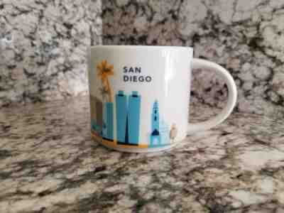Starbucks You Are Here Collection San Diego 2014 14 OZ Coffee Mug - Sold on eBay Nov, 23rd 2018 for $10.50