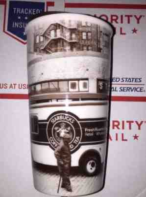 Starbucks Pike Place Market 2014 12 Oz Ceramic Tumbler - Sold on eBay Nov, 21st 2018 for $20.00