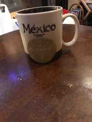 Nice 2014 STARBUCKS 16oz MEXICO Global Icon Coffee Mug - Sold on eBay Nov, 21st 2018 for $10.89
