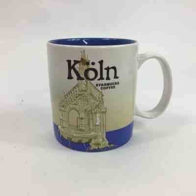 2014 Starbucks KOLN Cologne Germany Global Icon City Collector Series 16 oz Mug - Sold on eBay Nov, 21st 2018 for $22.00