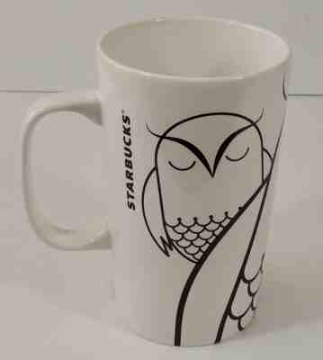 2014 Starbucks Tall 16 Ounce Owl Coffee Tea Cup Mug New - Sold on eBay Nov, 21st 2018 for $16.99