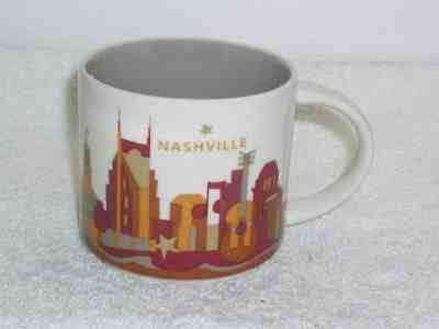 Starbucks ~NASHVILLE ~ 14 oz. Mug - You are Here Collection - 2014 - Sold on eBay Nov, 21st 2018 for $21.95