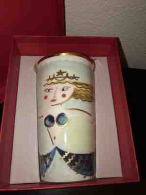 starbucks dot collection 2014, “SIREN” Ceramic Travel Tumbler NEW  - Sold on eBay Nov, 19th 2018 for $39.99