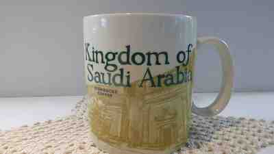 Starbucks Kingdom of Saudi Arabia  2014 Collector Coffee Mug Excellent Condition - Sold on eBay Nov, 19th 2018 for $39.99