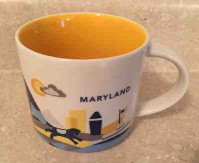 Starbucks You Are Here Coffee Mug Maryland 2015 14 oz Never Used - Sold on eBay Nov, 22nd 2018 for $16.99