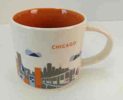 Starbucks CHICAGO "You Are Here" YAH 2015 Collection Coffee Mug Cup, 14oz, GUC - Sold on eBay Nov, 21st 2018 for $16.99