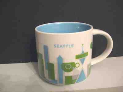 Starbucks Coffee Mug 2015 SEATTLE "You Are Here" Cup/Mug 14 oz  - Sold on eBay Nov, 21st 2018 for $9.50