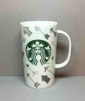 Starbucks Valentines ARROWS (16 oz.) Ceramic Mug (2015) NEW - Sold on eBay Nov, 20th 2018 for $28.00