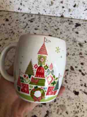 Starbucks Disney Parks 2015 Christmas Castle Holiday Ceramic Mug 12 oz. - Sold on eBay Nov, 20th 2018 for $18.00