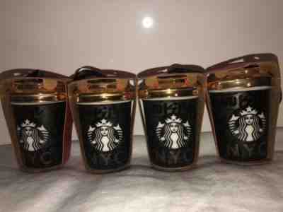 4 X Starbucks Ornament Lot 2015 Christmas NY,NYC,New York.Brand New clearance  - Sold on eBay Nov, 20th 2018 for $19.99