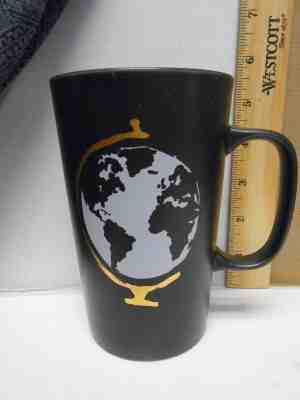 2015 Starbucks Black Matte Globe Mug 16oz  Rare - Sold on eBay Nov, 20th 2018 for $16.95