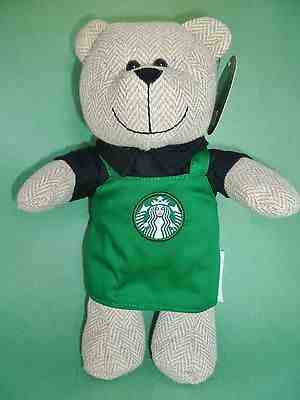 Starbucks Bearista Bear Green Apron Mermaid Logo Black Shirt 2016 New No Box - Sold on eBay Nov, 22nd 2018 for $9.99