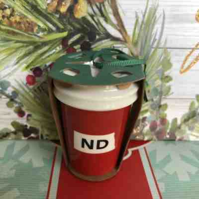 Starbucks Ornament Christmas 2016 Ceramic Ornament North Dakota New - Sold on eBay Nov, 22nd 2018 for $13.99