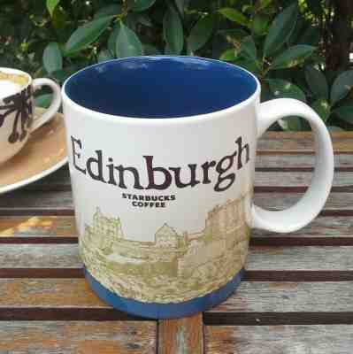 Original Starbucks City Mug 16 oz EDINBURGH Scotland series 2016 Discontinued - Sold on eBay Nov, 22nd 2018 for $33.50
