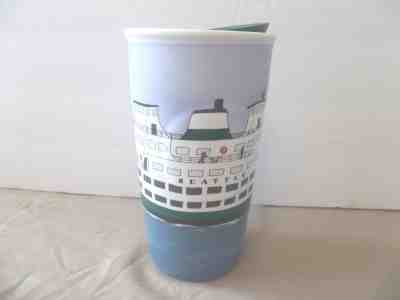 2016 Starbucks Seattle Ferry  Double Wall, Travel Tumbler Mug, with Lid - NEW - Sold on eBay Nov, 21st 2018 for $40.00