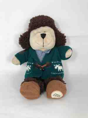 Starbucks 2016 Christmas "Holiday Bearista" Teddy Bear Green Sweater Brown Hat - Sold on eBay Nov, 21st 2018 for $12.72