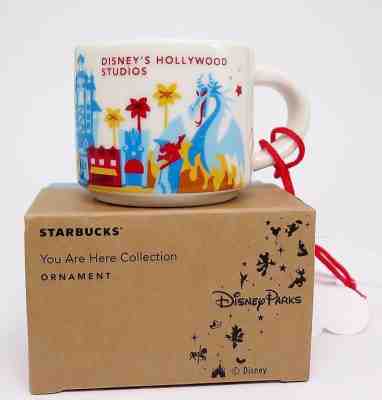 2016 NEW Disney Parks Starbucks YAH Hollywood Studios Mug Ornament 2 oz - Sold on eBay Nov, 21st 2018 for $30.00