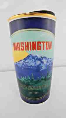 2016 10oz Starbucks Washington The Evergreen State Ceramic Travel Coffee Cup Mug - Sold on eBay Nov, 21st 2018 for $34.97