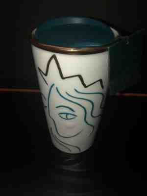 STARBUCKS 2017 Anniversary Collection Siren Mermaid Ceramic Tumbler (NEW) 10oz. - Sold on eBay Nov, 22nd 2018 for $27.95