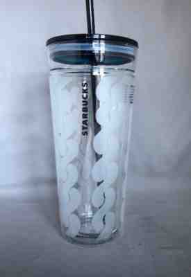 Starbucks Recycle To Go Glass Water Reduce Condensation Cup 20 Oz. 2017. - Sold on eBay Nov, 19th 2018 for $25.00