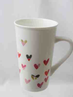 Starbucks 2017 Hearts Coffee Mug Tall cup 16 oz  - Sold on eBay Nov, 19th 2018 for $3.25