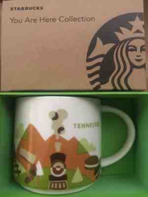 Starbucks Coffee YAH Mug 2017 TENNESSEE You Are Here Cup 14 oz NWT & box - Sold on eBay Nov, 19th 2018 for $19.95