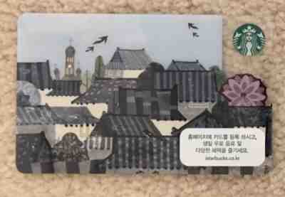 Starbucks 2017 KOREA Jeonju City Card - Sold on eBay Nov, 19th 2018 for $6.99