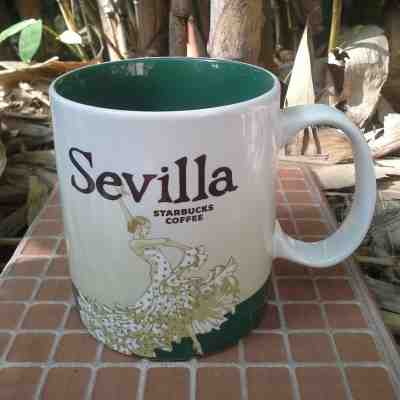 Original Starbucks City Mug 16 oz Sevilla Spain Series 2016-2017 Discontinued - Sold on eBay Nov, 19th 2018 for $21.00