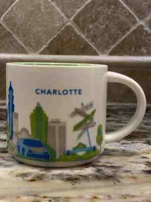 Starbucks Coffee Mug Charlotte You Are Here Collection 2017 - Sold on eBay Nov, 18th 2018 for $5.00